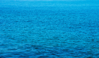 Blue sea water background texture