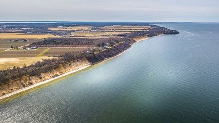 Wall Mural - Aerial North Shore Long Island