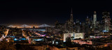 Fototapeta Na ścianę - San Francisco Night, bay bridge