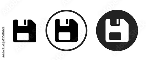 Cuadros en Lienzo save icon . web icon set .vector illustration