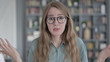 © stockbakers - The Portrait of Angry Woman Arguing in Office