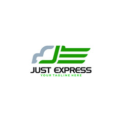 Truck Delivery Express Logo