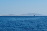 Fototapeta Morze - Red Sea and Tiran island, Saudi Arabia