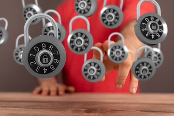 security data code digital concept