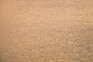 Canvas Print - Water surface of the river in the rays of the evening setting sun