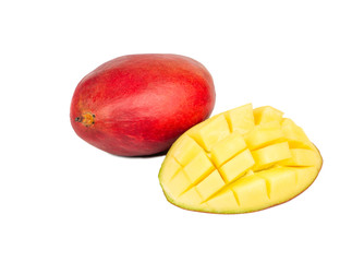 Sticker - Mango with half