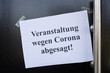 © Christian Schwier - Symbolbild Veranstaltung wegen Corona abgesagt