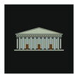 © robcartorres - Metropolitan Cathedral of Buenos Aires in Argentina. vector icon