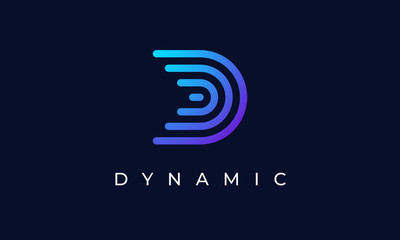 Blue Line D Logo