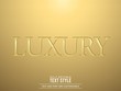 © Reytr - Gold metallic shining engraved text effect