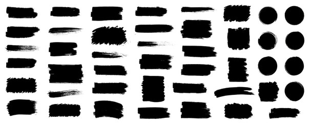 black set paint, ink brush, brush strokes, brushes, lines, frames, box, grungy. grungy brushes colle