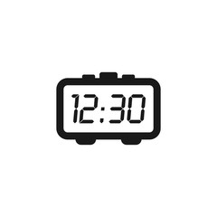 Wall Mural - time and clock icon vector illustration