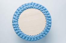 Knitted Crochet Baskets. Home Hobby. Crochet Thick Threads. Knitting Yarn