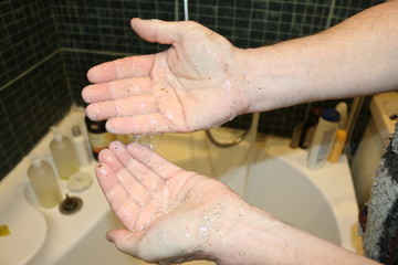 Clean hands protect against coronavirus 5