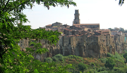 Canvas Print - Pitigliano, Grosseto - Tuscany, Italy