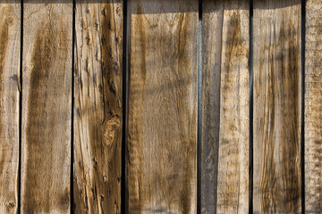 Sticker - Old wood plank texture background. Wood old and rustic texture