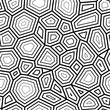 © Daria - Seamless pattern, ornate turtle shell pattern. vector seamless pattern with hand drawn doodle turtle shell.Vector stock illustration, EPS10