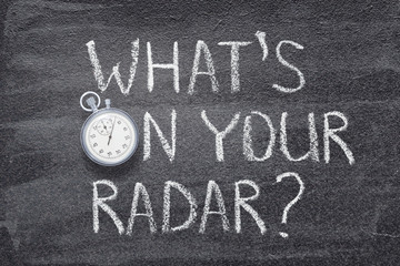 Wall Mural - what is on radar watch