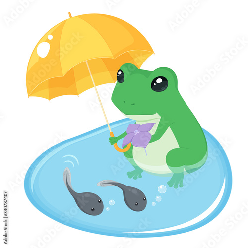 かえるのとおたまじゃくしのイラスト Vector De Stock Adobe Stock かえるのとおたまじゃくしのイラスト Vector De Stock Adobe Stock