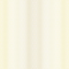 Wall Mural - seamless metallic gold wavy lines lattice vector background pattern