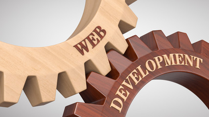 Web development concept