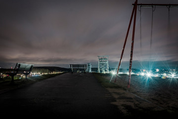 Wall Mural - Ruhrgebiet am Abend