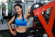 © chayathon2000 - Asian woman in fitness gym