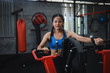 © chayathon2000 - Asian woman in fitness gym