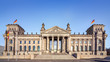 trhe famous reichstag building in berlin