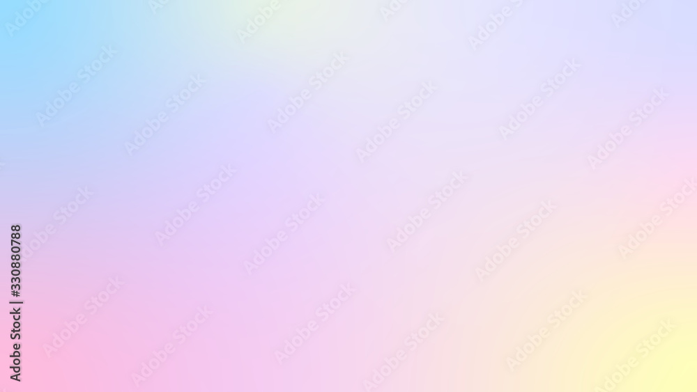 グラデーション 壁紙 シャーベットカラー 背景素材 カラフル Art Wall Mural A Misaku