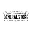 General store groceries