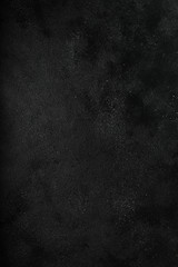 Wall Mural - dark moody black with grey concrete texture or background. with place for text and image