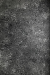 Wall Mural - dark moody black with grey concrete texture or background. with place for text and image