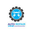 © Sunar - Auto Repairing Logo Vector. Automotive and Transportation Logo template