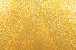 Abstract background texture of golden glitter