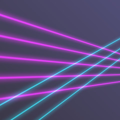 Wall Mural - Laser lines design 