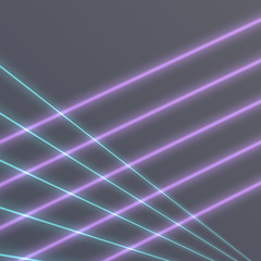 Wall Mural - Laser lines design 