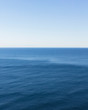 © Mint Images - View of expansive ocean, horizon and sky at dusk, northern Oregon coast,Expansive seascape, horizon and sky at dusk