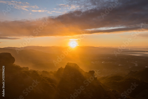 Foggy sunrise view of Chats...
