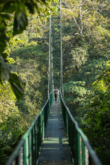  Hängebrücke in Costa Rica