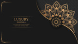 Fototapeta  - Creative luxury decorative mandala background