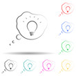 © rashadaliyev - Brainstorming, business, idea hand drawn multi color set icon. Simple thin line, outline vector of business icons for ui and ux, website or mobile application