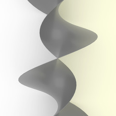 Wall Mural - Abstract background of geometric shape. 3D rendering.