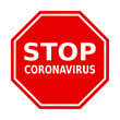 znak stop coronavirus