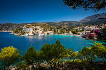 Wall Mural - Village Assos at Kefalonia