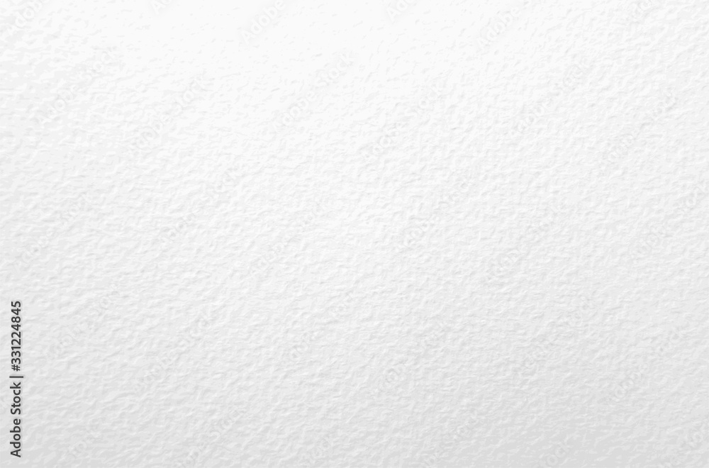 Watercolor paper texture. Vector white background - obrazy, fototapety, plakaty 