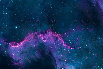 a beautiful pink galaxy in deep space. elements of this image were furnished by nasa.