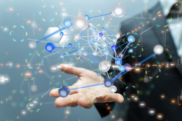 internet net and data digital concept.