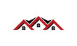 roof home building logo