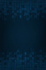 Wall Mural - vector abstract background technology in the concept of digital.